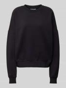 Oversized sweatshirt met ronde hals