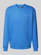 Regular fit sweatshirt met ronde hals