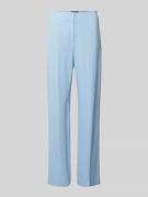 Wide leg pantalon met persplooien