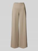 Wide leg pantalon met persplooien, model 'BEFORE'