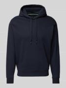 Hoodie met ribboorden