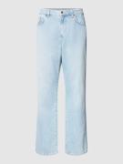 Baggy fit jeans met merkdetail