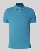 Poloshirt met labelstitching