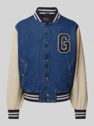 Collegejack in denimlook, model 'DENIM VARSITY'