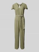 Jumpsuit met V-hals, model 'LISTI'