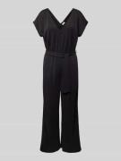 Jumpsuit met strikceintuur