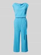 Jumpsuit met structuurmotief