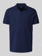 Regular fit poloshirt met labelstitching, model 'JOHNNY'