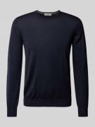 Gebreide pullover met ronde hals