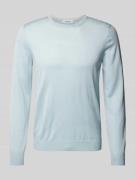 Gebreide pullover met ronde hals