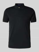 Custom slim fit poloshirt met logostitching, model 'INTERLOCK'