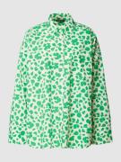 Overhemdblouse met all-over motief