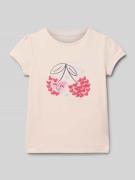T-shirt met motiefprint