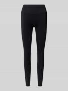 Skinny fit legging met brede elastische band