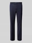 Slim fit pantalon met persplooien, model 'Blayr'