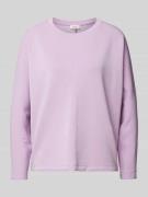 Sweatshirt met deelnaden