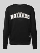 Sweatshirt met labelpatch, model 'NFL'