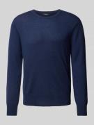 Gebreide pullover met ribboorden, model 'Faros'