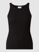 Tanktop met ribstructuur, model 'Rolla'