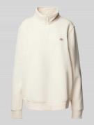 Sweatshirt met opstaande kraag, model 'OAKPORT'