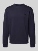 Sweatshirt met ribboorden