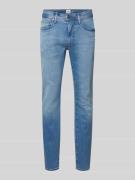 Tapered fit jeans in 5-pocketmodel, model 'CHRIS'