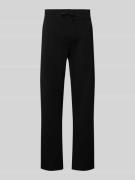 Flared sweatpants met elastische band, model 'Harry'