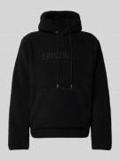 Hoodie met labelstitching, model 'FREDERIKSBERG'