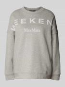 Sweatshirt met labelstitching, model ´LALLA'