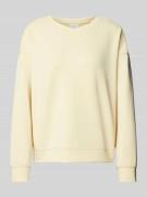 Sweatshirt met ribboorden