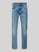 Slim fit jeans met stretch, model 'Mauro'