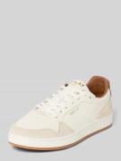 Leren sneakers met labeldetails, model 'SMASH FINE'