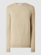 Pullover van pima-katoen, model 'Berg'