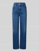 Straight fit jeans in 5-pocketmodel, model 'LAYLA'