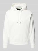 Hoodie met ribboorden