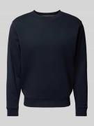 Sweatshirt met ribboorden