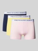 Boxershort met elastische band in een set van 3 stuks