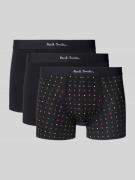 Boxershort met elastische band met logo in een set van 3 stuks