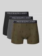 Boxershort met elastische band in een set van 3 stuks