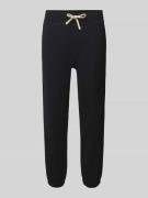 Comfort fit sweatpants van katoenmix