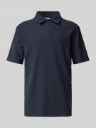 Regular fit poloshirt met korte knoopsluiting