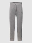 Sweatpants met labelstitching