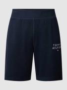 Sweatshorts met steekzakken opzij