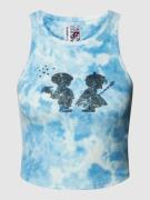 Tanktop met ronde hals, model 'BOY AND GIRL'