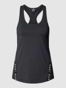 Tanktop met boothals, model 'BOLD MOVES TANK'