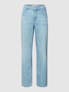 Jeans met labelpatch