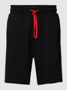 Sweatshorts met elastische band