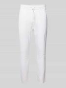 Tapered fit broek met stretch, model 'LINUS'