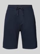 Regular fit sweatshorts met steekzakken