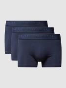 Boxershort met band met label in een set van 3 stuks